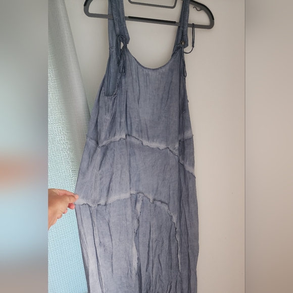 Free People Act Natural shapeless romper - Picture 5 of 7